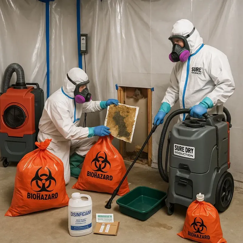 Contaminated Water Handling Protocols process in Holiday Lakes, TX