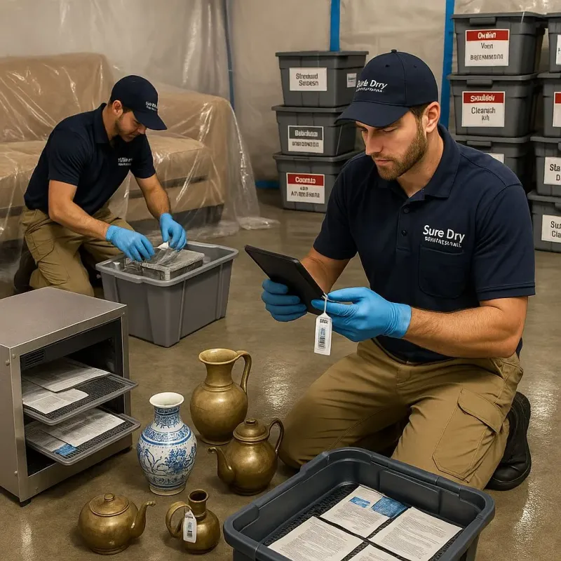 Content Protection and Restoration process in Holiday Lakes, TX